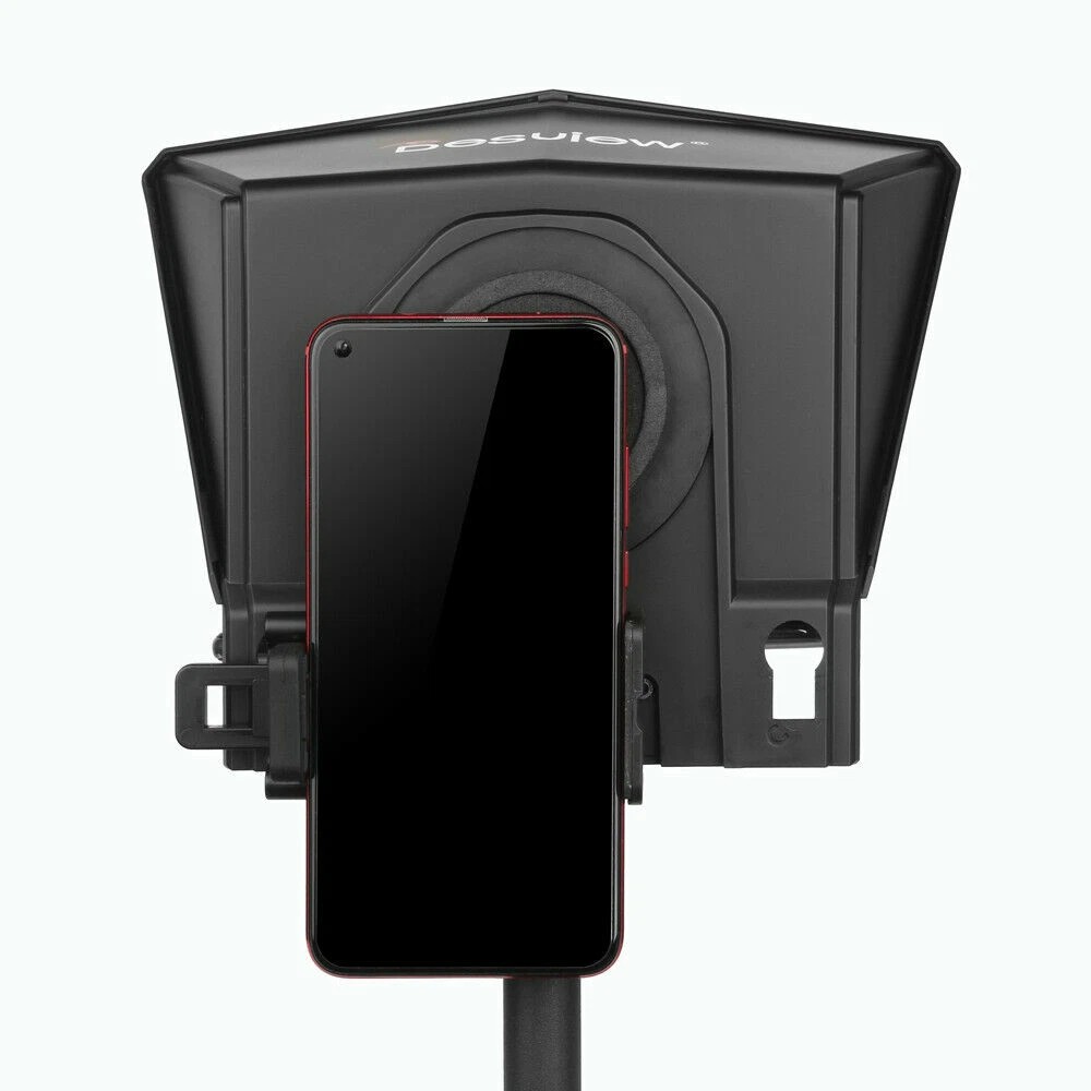 Desview T12 Portable Large Screen Teleprompter DSLR, Mirrorless and Webcam for 12.9” smartphone, tablet Prompting