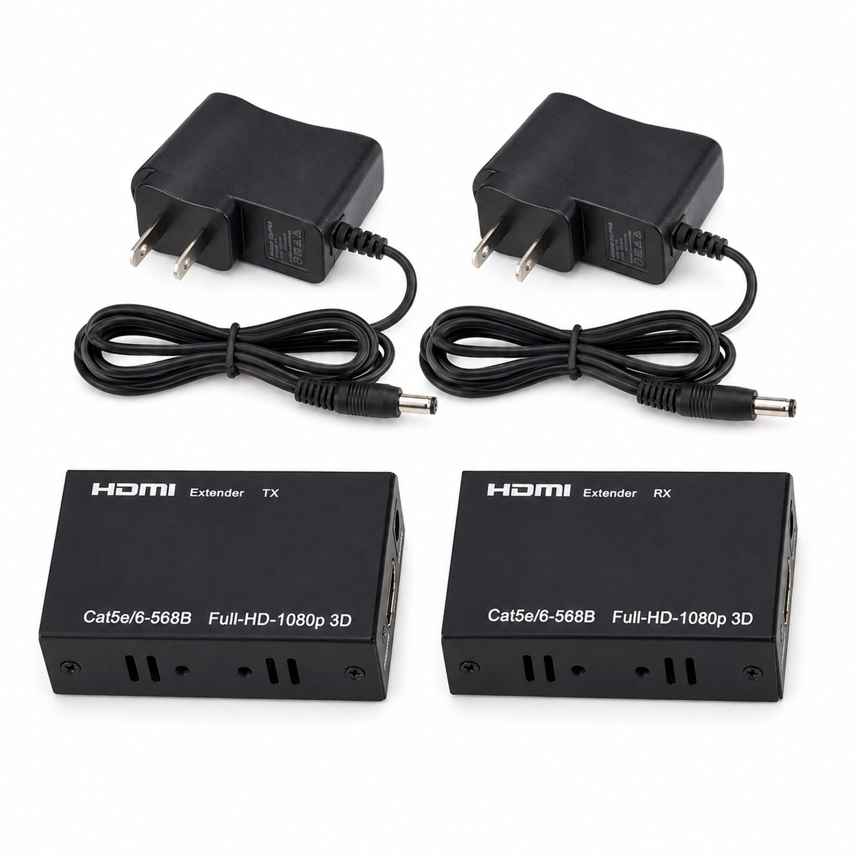 HDMI EXTENDER 60m ตัวขยายสัญญาณ HDMI ผ่านสาย LAN CAT5e/CAT6