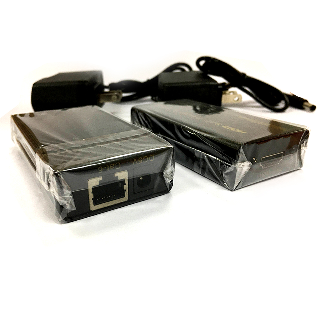 HDMI EXTENDER 60m ตัวขยายสัญญาณ HDMI ผ่านสาย LAN CAT5e/CAT6